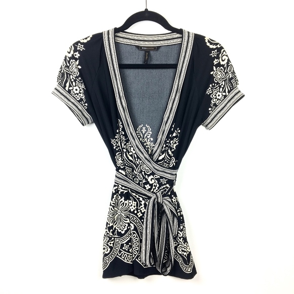 BCBGMaxAzria Other - BCBGMaxAzria > Floral Swim Cover-up w/ Belt